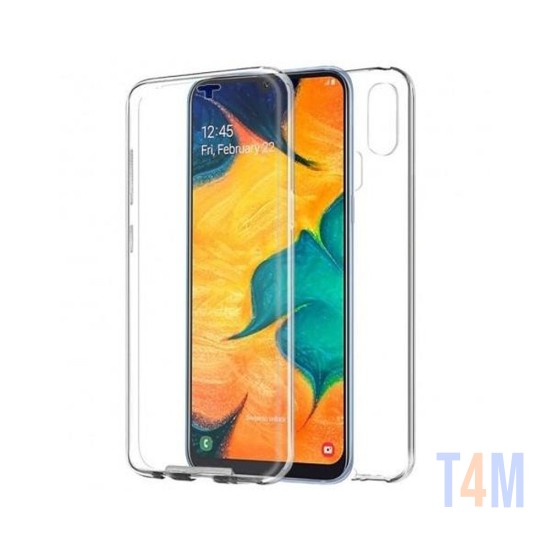 360º Silicon Case for Samsung Galaxy A20/A30 Transparent